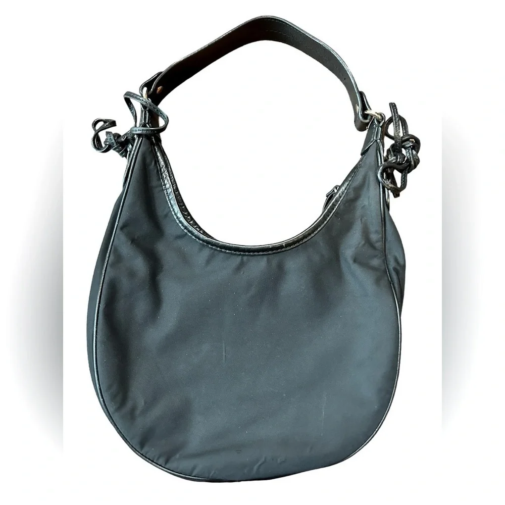 Kate Spade Black Nylon Hobo Shoulder Bag